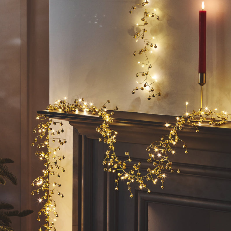 Golden Bells String Lights