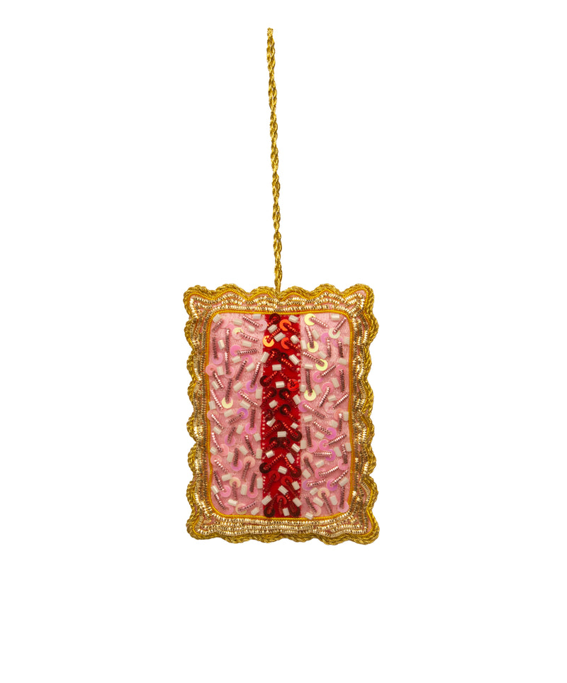 Iced Vovo Jam Aussie Biscuit Christmas Tree Decoration