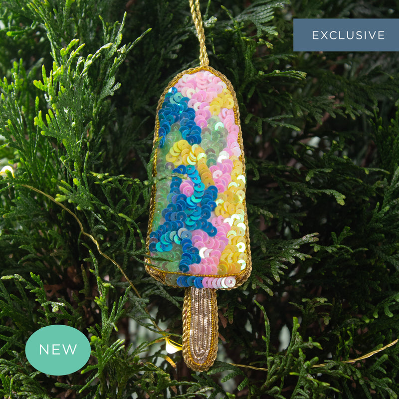 Rainbow Ice Cream Tree Decoration