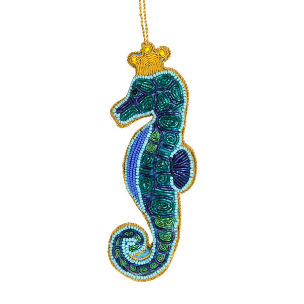 QUEEN SEAHORSE CHRISTMAS TREE DECORATION