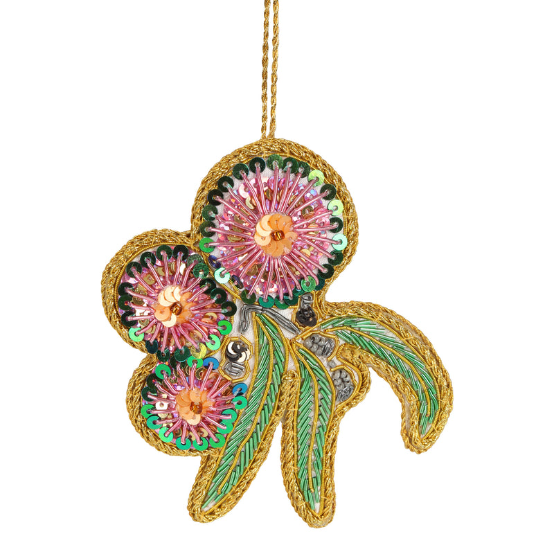 GUMNUT FLOWER CHRISTMAS TREE DECORATION