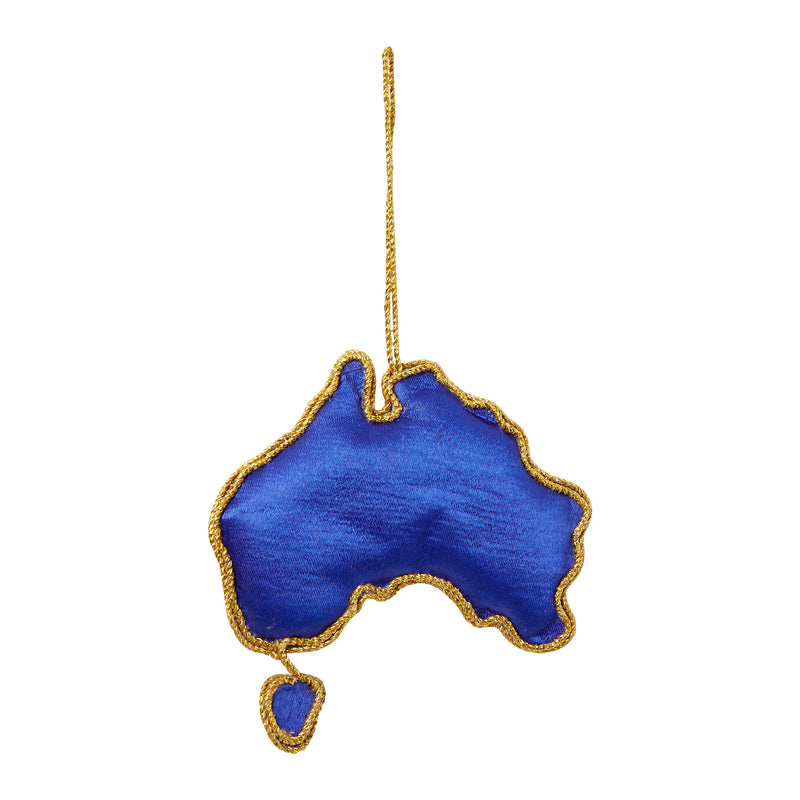 AUSTRALIA FOREVER SEQUIN CHRISTMAS TREE DECORATIONAUSTRALIA FOREVER SEQUIN CHRISTMAS TREE DECORATION